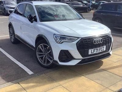 Used Audi Q3 Black Edition 150 HP (110 kW) 2021 White SUV