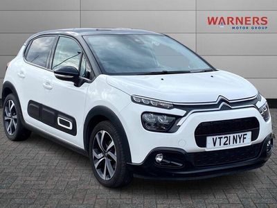 used Citroën C3 1.2 PURETECH SHINE PLUS EURO 6 (S/S) 5DR PETROL FROM 2021 FROM TEWKESBURY (GL20 8ND) | SPOTICAR