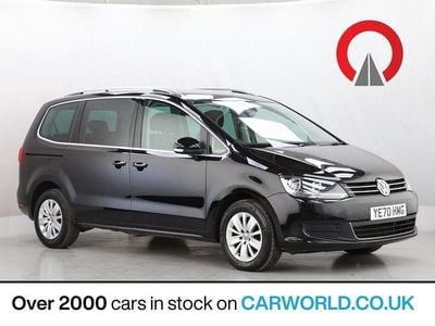 Black Used 2020 VW Sharan SE MPV | £14,990 (Fair price)