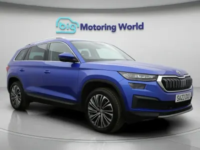 Used Skoda Kodiaq SE L Executive 150 HP (110 kW) 2023 Blue SUV