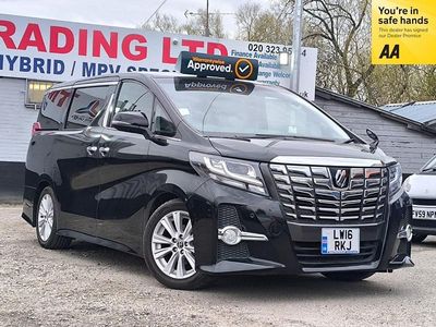 Begagnad Toyota Alphard 2016 Svart Minibuss