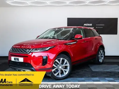 Used Land Rover Range Rover evoque HSE 180 HP (132 kW) 2020 Red SUV