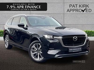 Black Used 2025 Mazda CX-80 Takumi-Line SUV | £42,995 (Fair price)