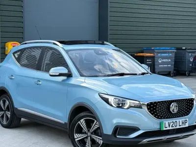Used MG ZS Exclusive 105 kW (143 HP) 2020 Blue SUV
