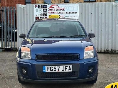 Used Ford Fusion Zetec 99 HP (72 kW) 2007 Blue Hatchback