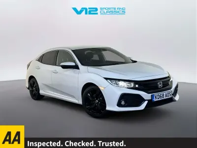 Used Honda Civic SR 126 HP (92 kW) 2019 White Hatchback