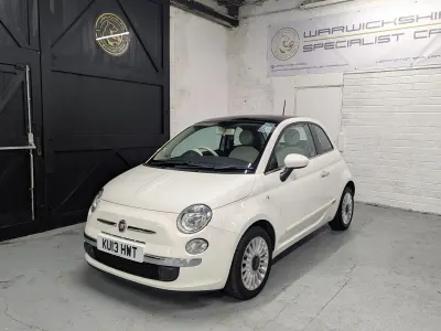 Używany Fiat 500 Lounge 69 KM (50 kW) 2013 Biały Hatchback