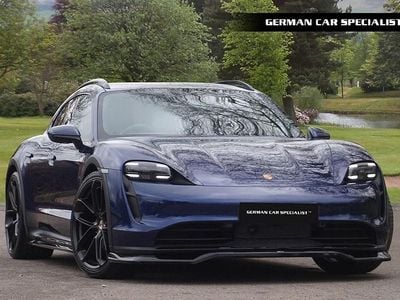 Used Porsche Taycan Cross Turismo 350 kW (476 HP) 2023 Blue Estate