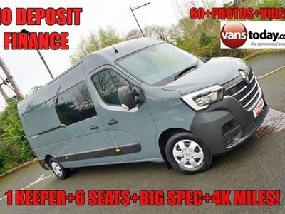 used Renault Master 2.3 LM35 BUSINESS PLUS DCI 135 BHP + 6 SEAT COMBI + NAV + R/CAM