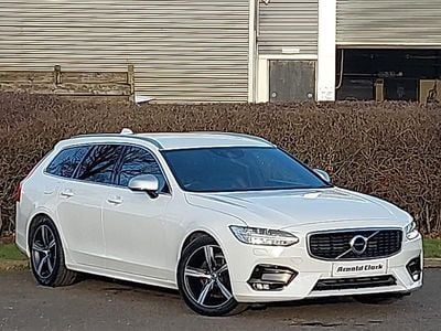 Used Volvo V90 R-Design 190 HP (139 kW) 2019 White Estate