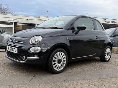 Used Fiat 500 Lounge 69 HP (50 kW) 2017 Black Hatchback