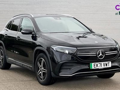 Black Used 2021 Mercedes EQA250 AMG line SUV | £18,573 (Fair price)