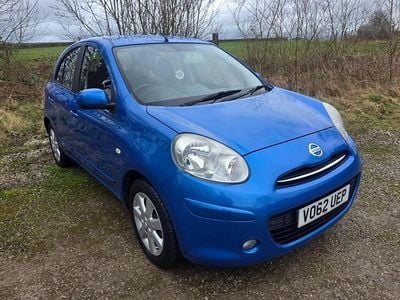 Used Nissan Micra Acenta 98 HP (72 kW) 2012 Blue Hatchback
