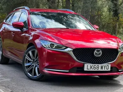 Begagnad Mazda 6 Inclusive 165 HK (121 kW) 2019 Röd Kombi