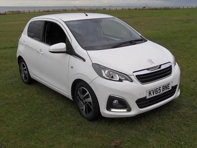 White Used 2015 Peugeot 108 Allure Hatchback | £4,695 (Fair price)