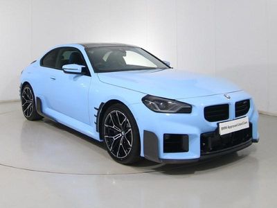 Begagnad BMW M2 Comfort Edition 480 HK (353 kW) 2025 Blå Sportkupé