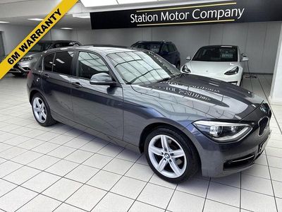 Used BMW 118 Sport Line 170 HP (125 kW) 2014 Grey Hatchback
