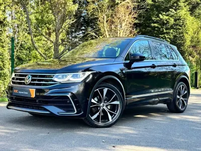 Used VW Tiguan R-line 150 HP (110 kW) 2020 Black SUV