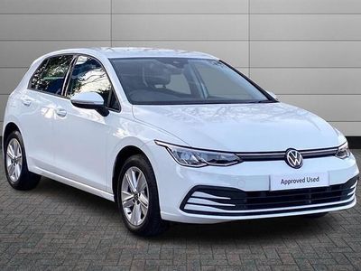 Used VW Golf VIII Life 130 HP (95 kW) 2021 Pure white Hatchback