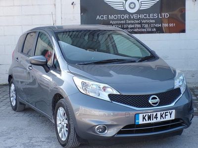 Used Nissan Note Acenta Premium 2014 Grey Hatchback