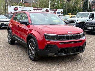 New Jeep Avenger Longitude 101 HP (74 kW) 2025 Red SUV