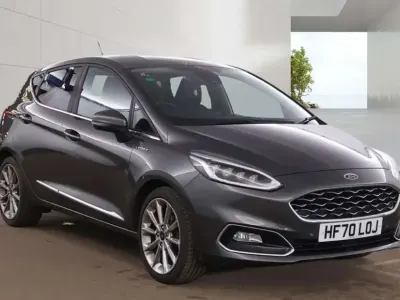 Begagnad Ford Fiesta Vignale 125 HK (91 kW) 2020 Grå Halvkombi
