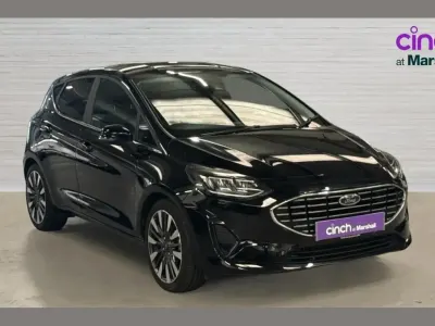 Used Ford Fiesta Titanium X 125 HP (91 kW) 2023 Black Hatchback