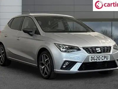 Used Seat Ibiza XCELLENCE 116 HP (85 kW) 2020 Silver Hatchback