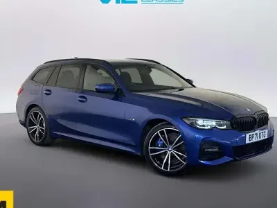 Used BMW 330e M Sport 292 HP (214 kW) 2022 Blue Estate