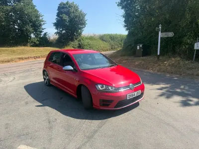 Used VW Golf VII R 296 HP (217 kW) 2014 Red Hatchback