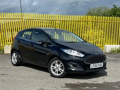 Used Ford Fiesta Zetec 2015 Black Hatchback