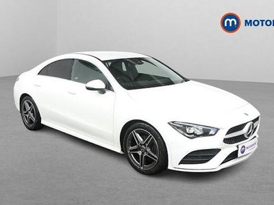 Used Mercedes CLA180 AMG line 136 HP (100 kW) 2022 White Sedan