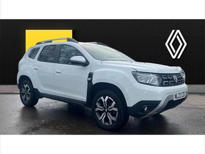 White Used 2022 Dacia Duster Prestige SUV | £11,974 (Fair price)