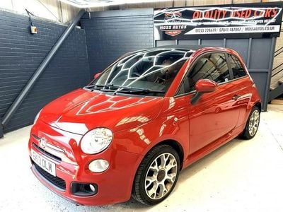 Used Fiat 500C S 69 HP (50 kW) 2013 Red Cabriolet