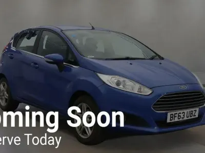 Used Ford Fiesta Zetec 125 HP (91 kW) 2013 Blue Hatchback