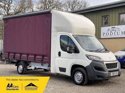 Used Peugeot Boxer 130 HP (95 kW) 2018 White Van