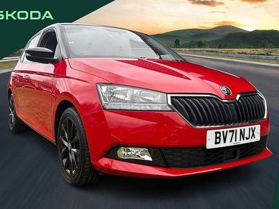 Used Skoda Fabia Colour Edition 94 HP (69 kW) 2021 Red Hatchback