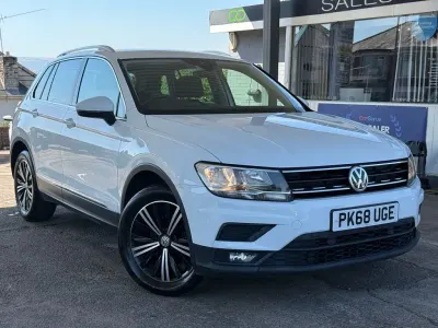 Used VW Tiguan SE 150 HP (110 kW) 2018 White SUV