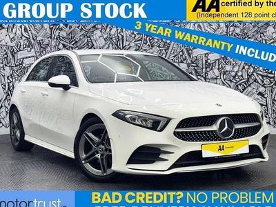 Used Mercedes A180 Executive 136 HP (100 kW) 2019 White Hatchback