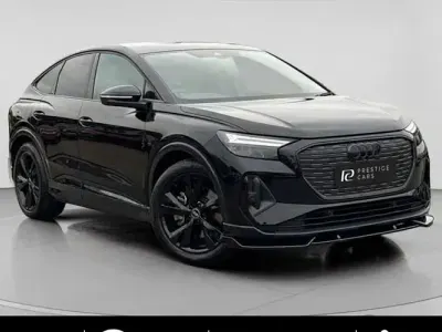 Used Audi Q4 Sportback e-tron S-Line 150 kW (204 HP) 2022 Black SUV