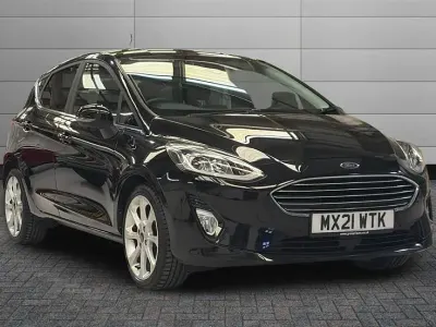 Usado Ford Fiesta Titanium X 125 HP (91 kW) 2021 Preto Citadino