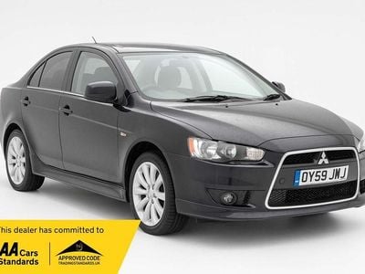 Black Used 2009 Mitsubishi Lancer Sedan | £6,630