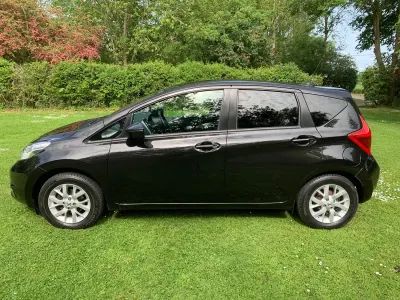 Used Nissan Note Acenta 90 HP (66 kW) 2015 Black Hatchback