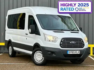 Usado Ford Transit Trend 125 CV (91 kW) 2015 Blanco