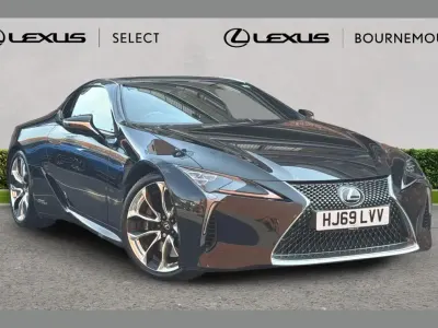 Used Lexus LC 500 Sport Line 353 HP (259 kW) 2019 Black Coupe