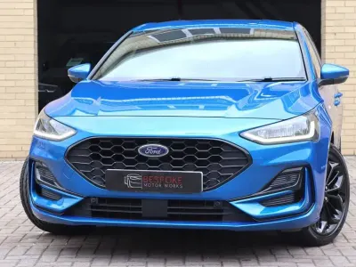 Used Ford Focus ST-Line X 2023 Blue Hatchback