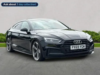 Used Audi A5 Sportback Black Edition 2020 Black Hatchback