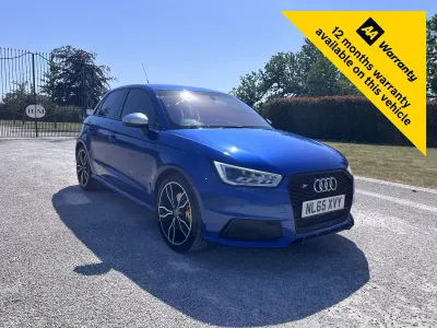 Used Audi S1 Sportback Design 231 HP (169 kW) 2015 Blue Hatchback