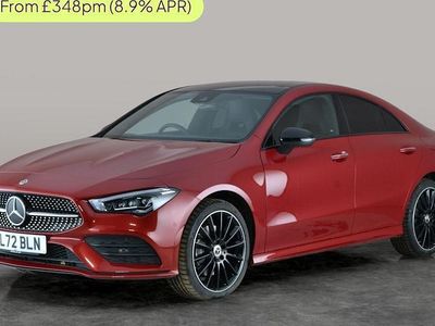 Used Mercedes CLA250e AMG Line Premium Plus 218 HP (160 kW) 2022 Red Sedan