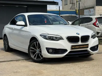 Used BMW 218 Sport Line 2017 White Coupe